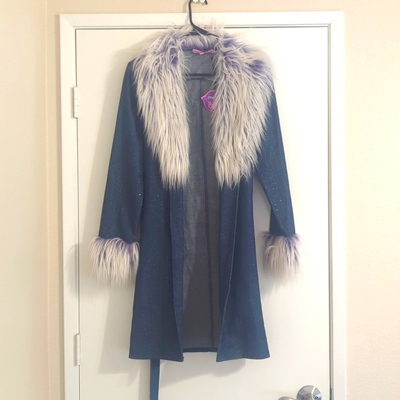 Dolls Kill Jackets & Blazers - Bratz x Dollz kill jean fur jacket